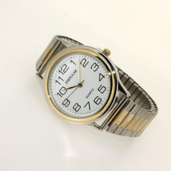 IS601 Stretch Band Metallics - LARGE 38mm diameter dial-0