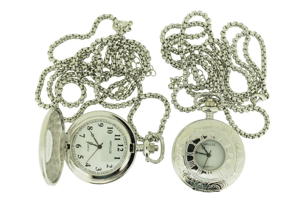 PWK-02 Pocket Watch with Window in Silver-0