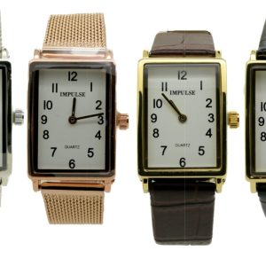 IMS035 & IMT035 Rectangular Mesh and Basic Strap Watches