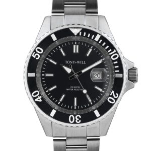 TWM012B SILVER/BLACK