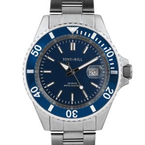 TWM012C SILVER/NAVY